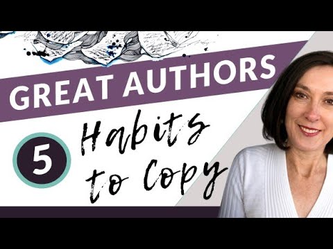 Habits of Great Authors to Copy: How to Write a Book This Year