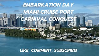 Heading to the Miami cruise port