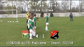 preview picture of video 'Mazur Karczew 2003 - 15 kolejka (2013/14)'