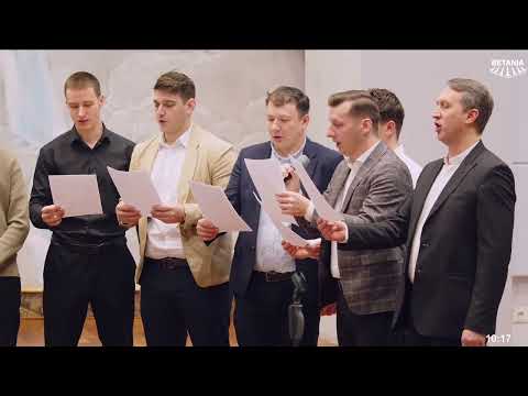 Corul bărbătesc al Bisericii Betania - "Nu te opri când bate greu furtuna"