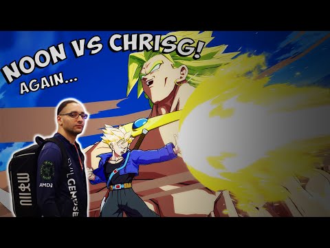 SuperNoon Vs. ChrisG! Now with an EYE TRACKER!! - Dragon Ball Fighterz Online Matches With Supernoon