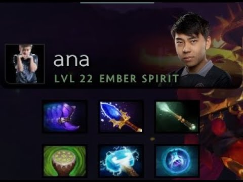 Ana - Ember Spirit | TI 2019 Grand Finals Game 2 | Liquid Vs. OG  (Full Game Play)