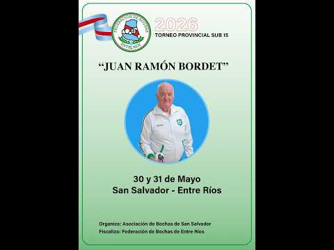 TORNEO ENTRERRIANO SUB-15 EN SAN SALVADOR
