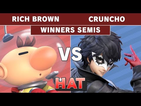 HAT 70 - Rich Brown (Olimar) Vs. Cruncho (Joker) Winners Semis - Smash Ultimate