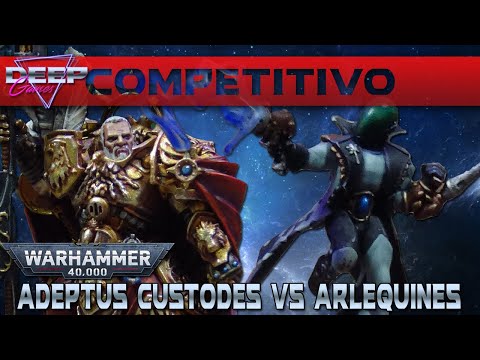 Warhammer 40.000: ADEPTUS CUSTODES vs ARLEQUINES