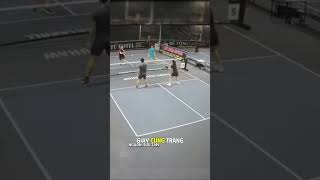 Chiếc vợt còn nguyên khiến người chồng bắt đầu nghi ngờ? #pickleball #honnhan #v