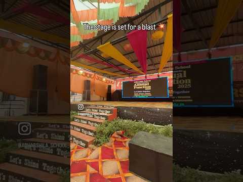 The Stage is set for a blast 🔥 