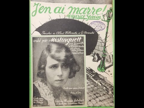 Mistinguett   "   j'en ai marre ! "  1948