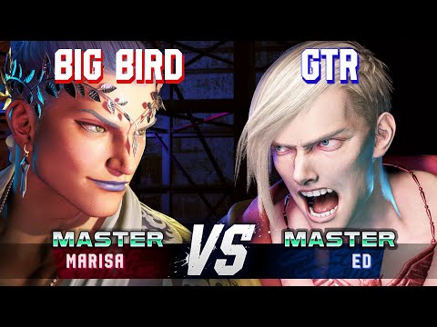 SF6 ▰ BIG BIRD (Marisa) vs GTR (Ed) ▰ High Level Gameplay