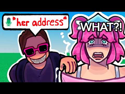 Trolling Youtubers as CREEPY STALKER on Roblox Voice Chat...