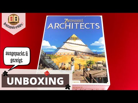 7 Wonders Architects - Unboxing (DE)