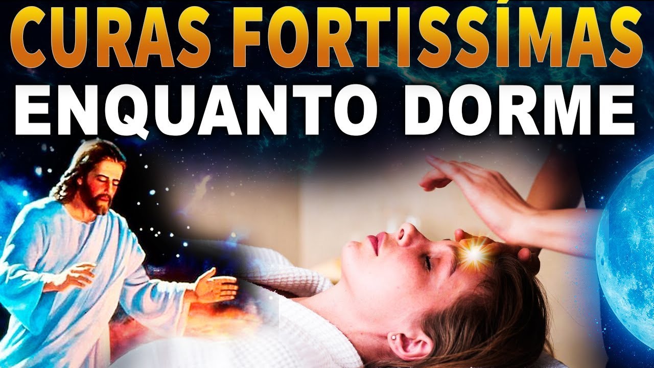 ENQUANTO DORME FORTÍSSIMA CURA 🙏✡️ OUÇA ESSA ORAÇÃO APENAS UMA VEZ muitos estão sendo curados