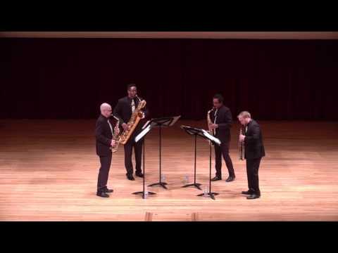 Saxophone Quartet, Op. 109 - Finale by Alexander Glazunov