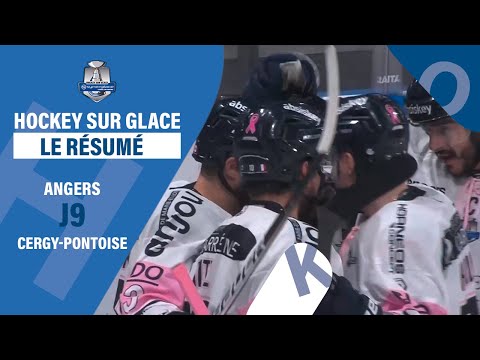 🏒 J9 ANGERS - CERGY-PONTOISE (7-1) : le résumé de la démonstration des Ducs !