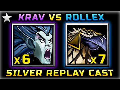 Most INSANE Ladder Game on Tidehunters Ever! ⭐ Silver Replay Cast