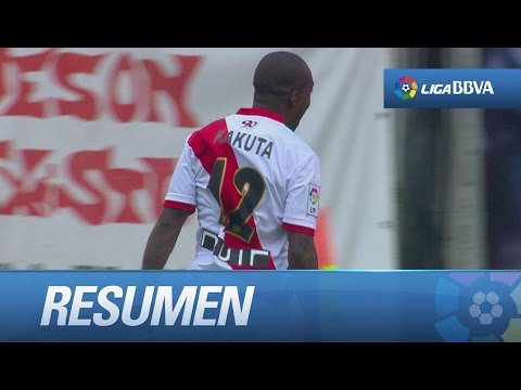 Resumen de Rayo Vallecano (1-0) Málaga CF