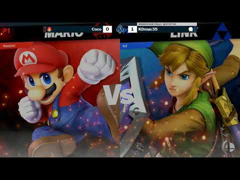 PURE Smash 20 Winners Semi-Finals - KDmac35 (Link) vs Coco (Mario)