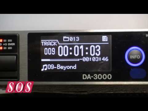 TASCAM DA-3000 Master Recorder 2013 - Present - Black image 12