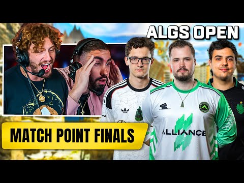 The Finals For The Biggest Apex Tournament EVER! - ALGS Open Day 4 Match Point Finals