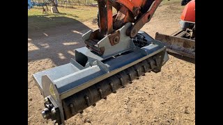 New ultra-light mulcher attachment