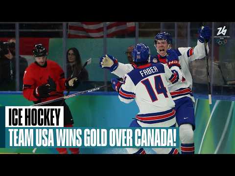 United States Men’s Hockey Wins in Golden Moment for Gold Medal Game