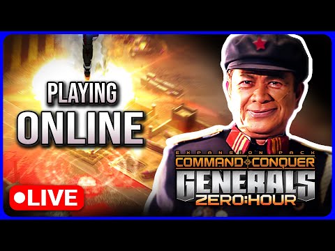 Everyone Nuke General $50,000 Starting Cash in Online Multiplayer Matches | C&C Generals Zero Hour