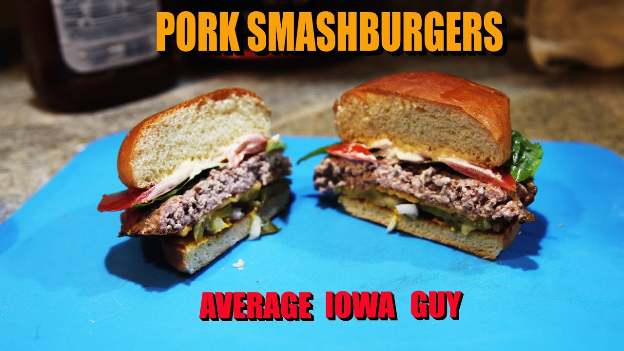 Pork Smashburgers