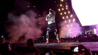 Balletto "Il mondo è tuo (stasera)" #Lorenzoneglistadi2015 san Siro 25 giugno 2015