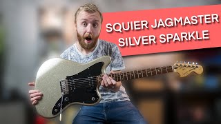 Video thumbnail for Squier Jagmaster Silver Sparkle - ResQ Gear Demo by ResQ Gear