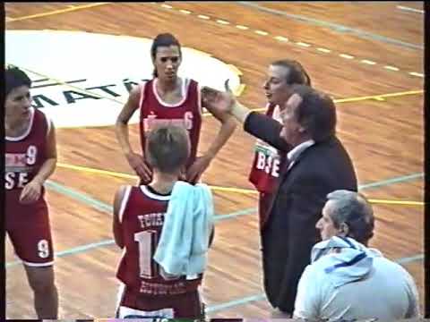 PVSK-Dália - BSE 92-73 - Bajnoki elődöntő 1. mérkőzés (1996.03.09.) Pécs TV