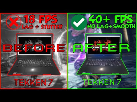 Tekken 7 (LAG FIXED) Fps Boost For (Low End PC) No Graphics Card ! 💥