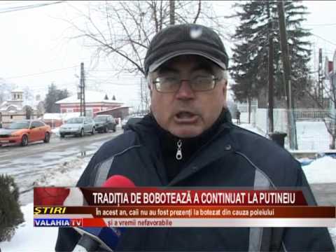 TRADIȚIA DE BOBOTEAZĂ A CONTINUAT LA PUTINEIU