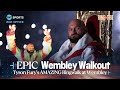 EPIC 👑 Tyson Fury's AMAZING Ringwalk at Wembley Stadium Before Facing Dillian Whyte 🏟️ #FuryUsyk