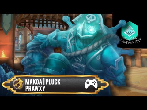 32 Kills Pluck MAKOA on Controller ? (prawxy) Paladins Grandmaster