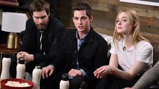 Logan Lerman and Elle Fanning on Young Love in 'Sidney Hall' video