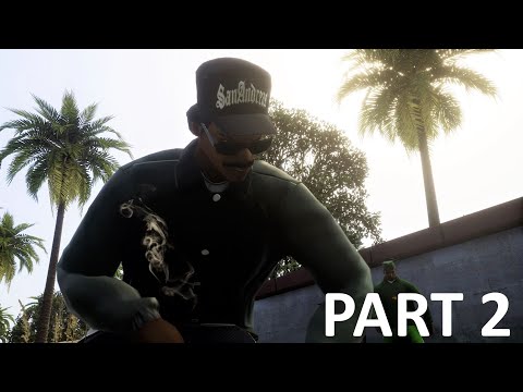 Grand Theft Auto San Andreas Definitive Edition - Gameplay Walkthrough Part 2 (GTA San Andreas)