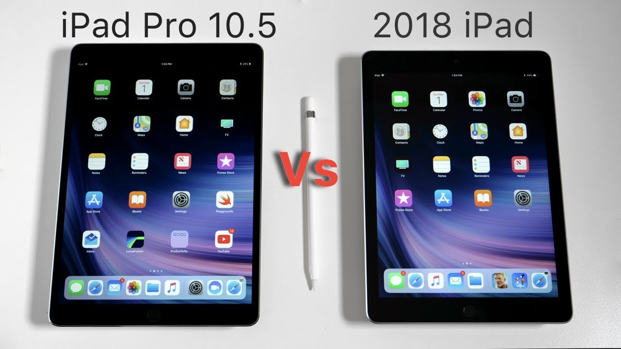 2018 iPad vs iPad Pro 10.5 - Full Comparison