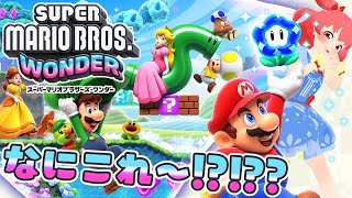 【スーパーマリオブラザーズワンダー】目指せモックモック高山の山頂！part-2