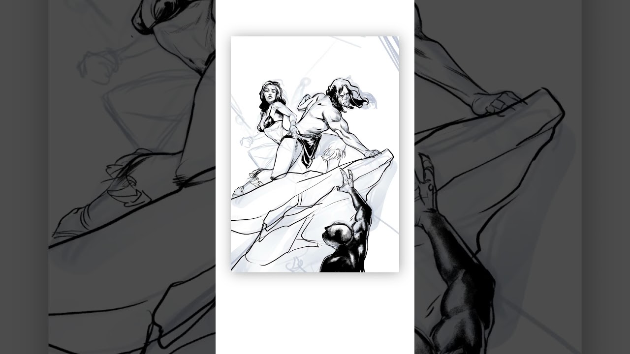 #dailysketch featuring #conan inspired by #frankfrazetta