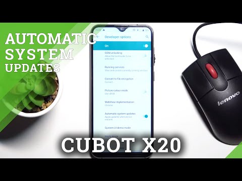 How to Update Software in CUBOT X20 - Enable Automatic System Update