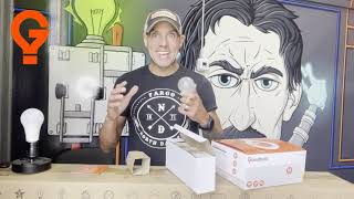 GoodBulb's 60 Watt Incandescent Light Bulbs