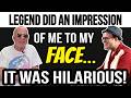 Legend Did an IMPERSONATION of ME to My Face! It was PRICELESS! | Professor of Rock