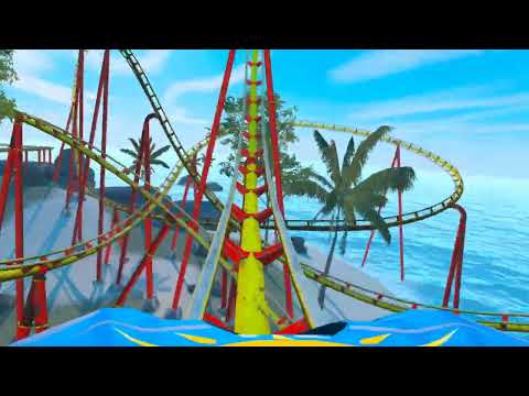 Epic Roller Coasters VR 2023 update: Tropical Island