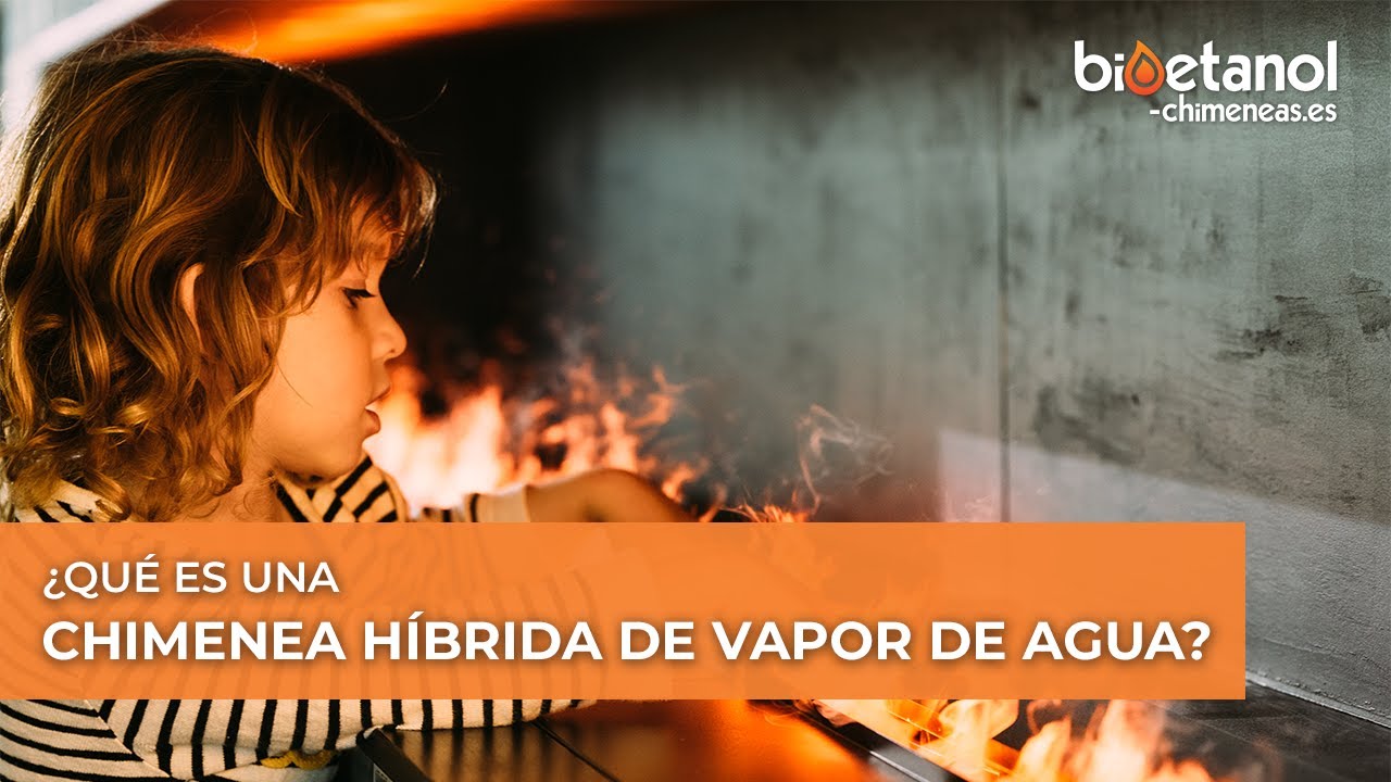 ¿Qué es una chimenea híbrida de vapor de agua