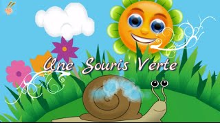 "Une souris verte et l'escargot chaud" -Comptine pour enfants