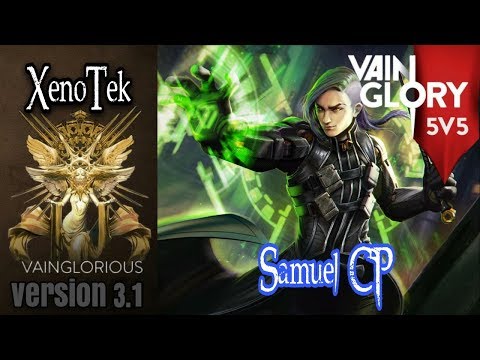 5v5 XenoTek | Samuel CP - Vainglory hero gameplay from a pro player