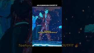 Taehyung In Red CELINE OUTFIT BTS BOSTON CONCERT