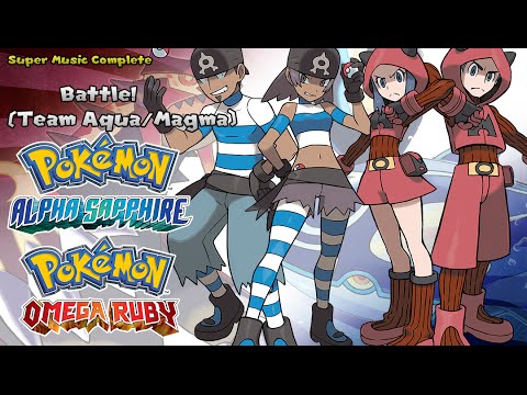 Pokémon Omega Ruby & Alpha Sapphire - Vs Team Aqua/Magma (Highest Quality)