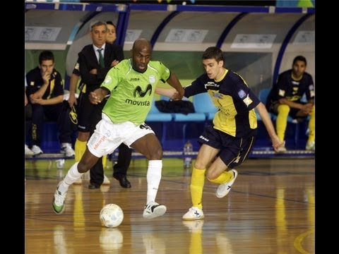 Inter Movistar 4 -- Colegios Arenas Gáldar 0 . Jornada 22, Temp. 12/13 LNFS