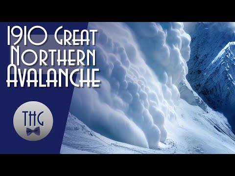 Wellington Train Avalanche: 1910